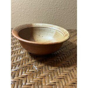 Handcrafted Ceramic Bowl - Earth Tone Glaze - Small Serving Dish - Rustic Decor